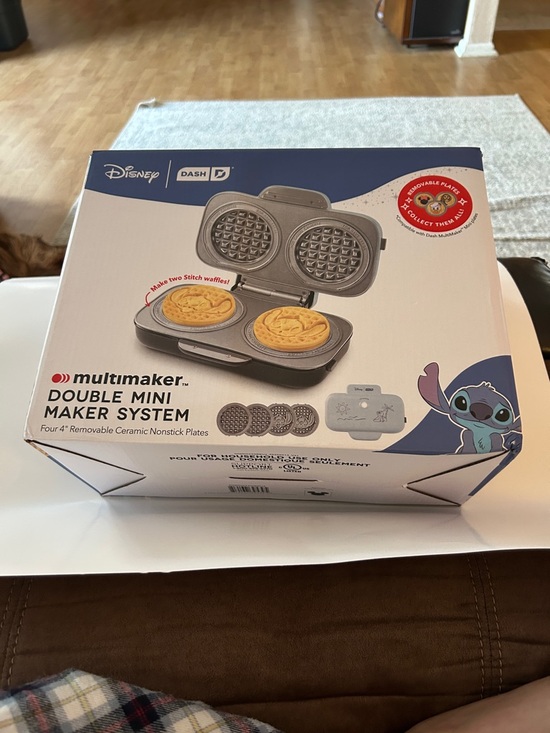 Disney Other - Disney Multimaker Double Mini Maker System - Gray with Stitch Artwork